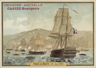 Málta elfoglalása a franciák által, 1798. június 12 alkotó: French School