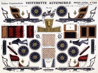 Autókocsi: Petites Constructions. 19. század. alkotó: French School