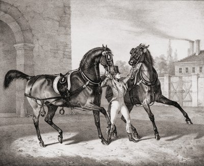 Szekérlovak Anglia királyának, 1836 alkotó: French School