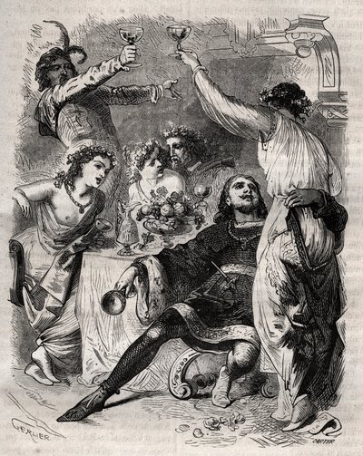 A Nesle-torony esete alkotó: French School