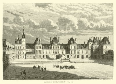 Fontainebleau kastélya alkotó: French School