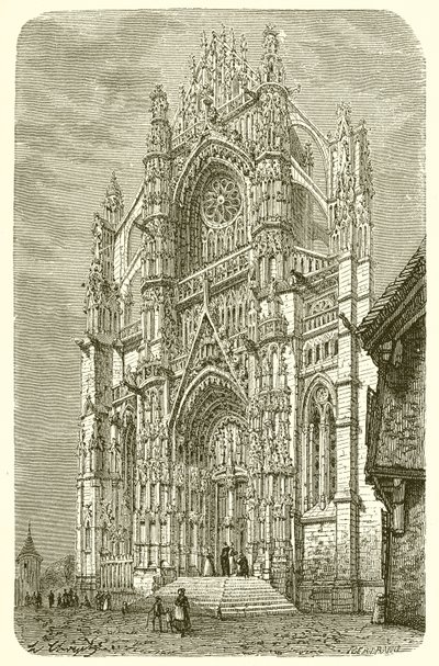 Beauvais katedrális alkotó: French School