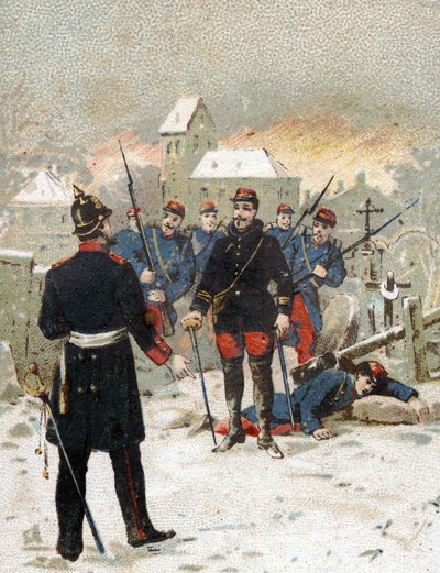 Loigny temetője december 2-án alkotó: French School