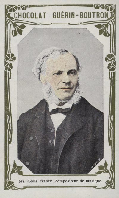 Cesar Franck zeneszerző (színes fotó) alkotó: French School