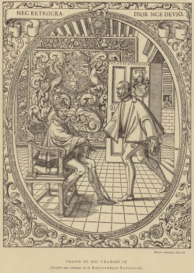 IX. Károly francia király széke, 16. század alkotó: French School