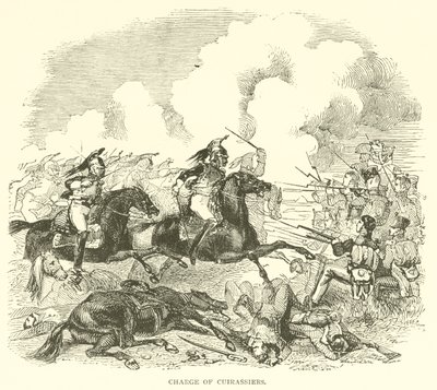 Cuirassiers díja (metszet) alkotó: French School