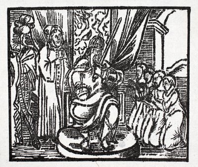 Nagy Károly a lovagokat Reynauldnak, Guichardnak, Alardnak és Richardetnek, Aymon hercegének fiainak nevezi alkotó: French School