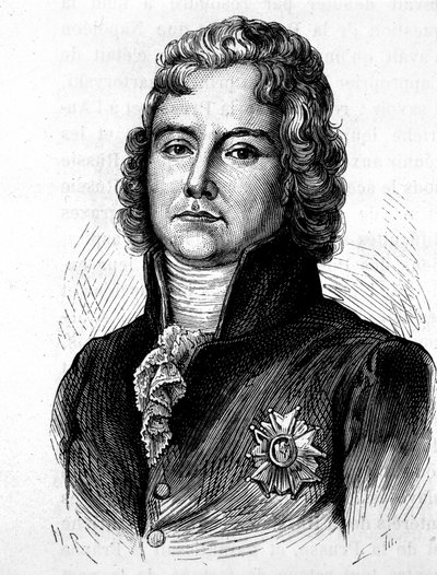 Charles Maurice de Talleyrand Périgord (1754-1838), francia politikus – Henri Martin „Franciaország története” című művében alkotó: French School