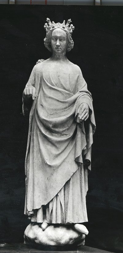 VI. Károly (1368-1422) francia király, a Palais de Justice Poitiers-ből, eredeti 14. század végi (gipszöntvény) alkotó: French School