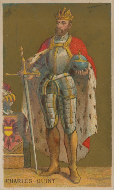 V. Károly, római római császár (1500-1558) alkotó: French School