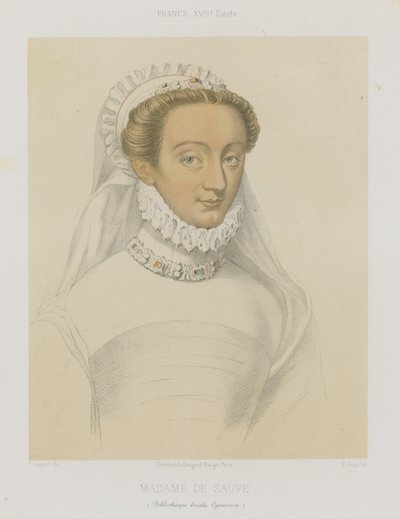Charlotte of Sauve alkotó: French School
