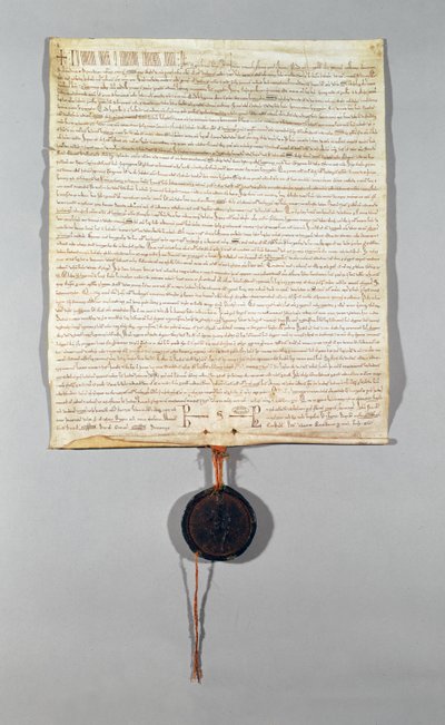 Philippe Auguste (1165-1223) 1209 (vellum) által kiadott Peronne Commune chartája alkotó: French School