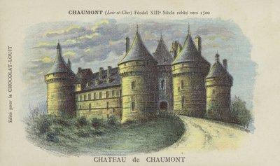Chateau de Chaumont, Chaumont, Loir-et-Cher alkotó: French School