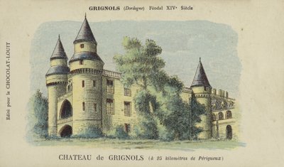Chateau de Grignols, Grignols, Dordogne alkotó: French School