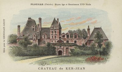 Chateau de Ker-Jean, Plougar, Finistere alkotó: French School
