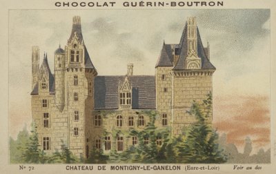 Montigny-le-Ganelon kastélya, Eure-et-Loir alkotó: French School