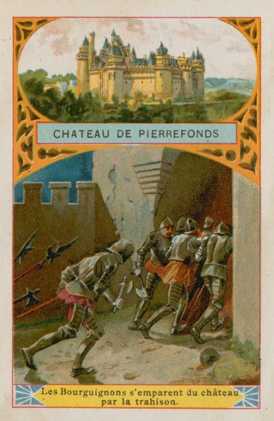 Chateau de Pierrefonds alkotó: French School