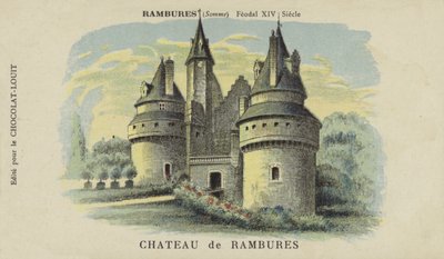 Chateau de Rambures, Rambures, Somme alkotó: French School