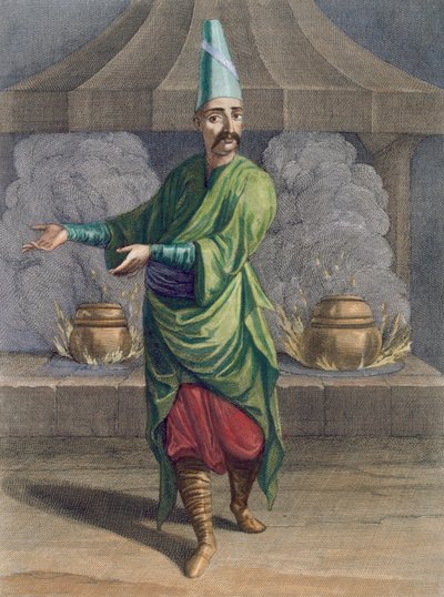Szakács a Grand Seigneur, Topkapi palota alkotó: French School