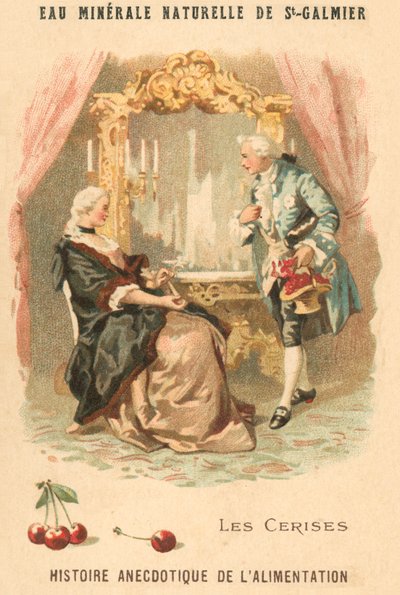 Cseresznye (chromolitho) alkotó: French School