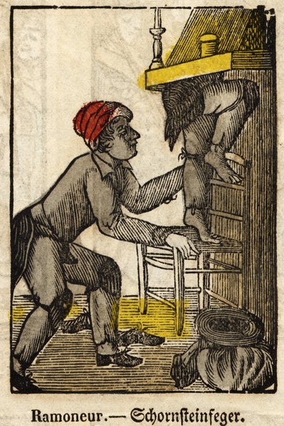 Kémény; Sorozat a kereskedésekről alkotó: French School