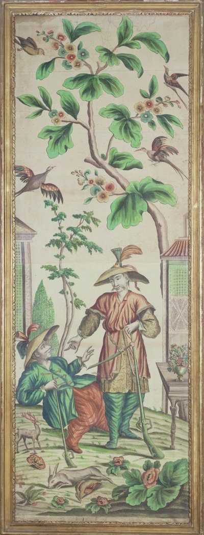 Chinoiserie tapéta alkotó: French School