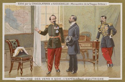 Chocolat dAiguebelle kereskedelmi kártya alkotó: French School