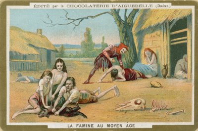 Chocolat dAiguebelle kereskedelmi kártya alkotó: French School