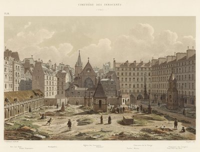 Ártatlanok temetője, 1750 alkotó: French School