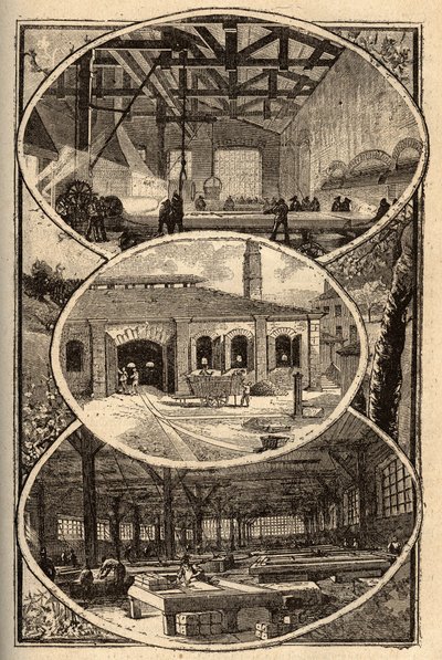 Cirey-sur-Vezouze (Meurthe-et-Moselle) - FAGYLALTGYÁRTÁS - "" PATRIE" vésés" - A PECTURE KÖTELEZŐ LEÍRÁS FRANCIAORSZÁG 6 KÖTETÉBEN LUCIEN HUARD - 19. század vége alkotó: French School