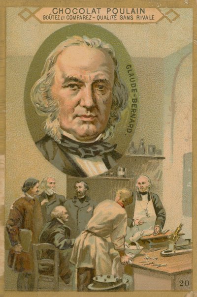 Claude Bernard, Chocolat Poulain kereskedelmi kártya alkotó: French School