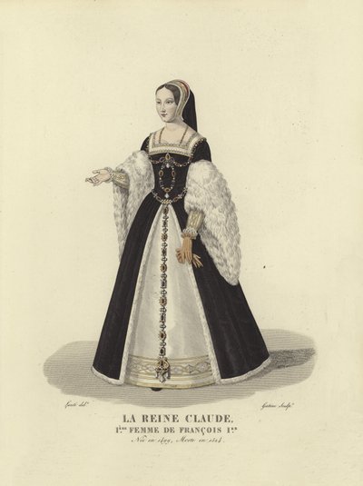 Bretagne-i Claude, I. Ferenc francia király első felesége alkotó: French School
