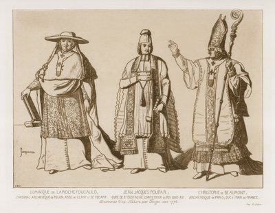 Irodai ruha, rajzok Touzee alkotásai után, 1776 körül alkotó: French School