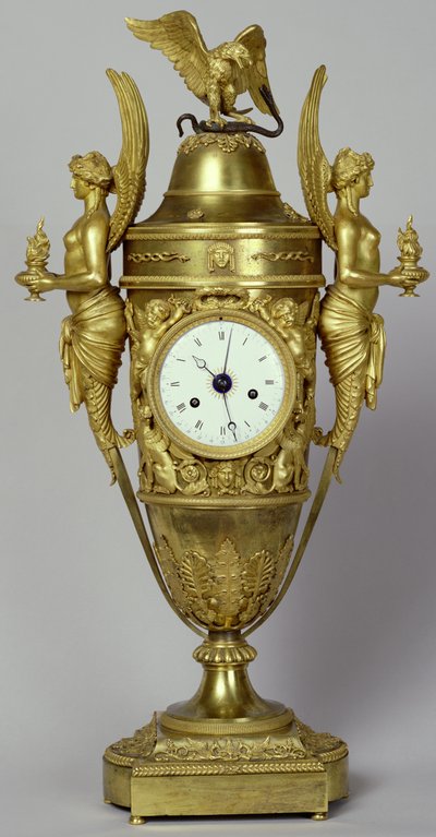 Óraváza sassal, 1800 körül (aranyozott bronz) alkotó: French School