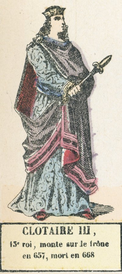 Clotaire III alkotó: French School