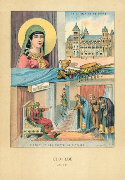 Clotilde alkotó: French School