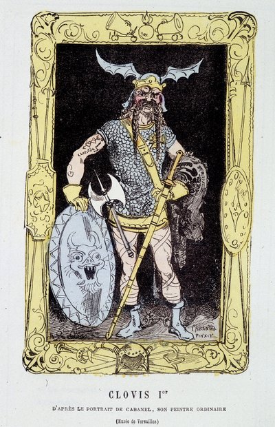 Clovis 1er - a Touchatout "" Franciaország Tintamarresque történetében "" című részben alkotó: French School