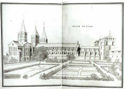 Cluny Abbey, Grand Atlas, t.2 (wc papíron) alkotó: French School