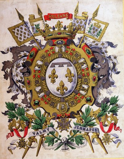 I. Lajos Fülöp címere alkotó: French School