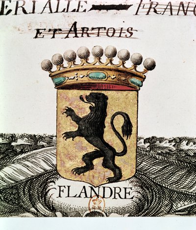 Flandria címere alkotó: French School