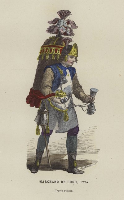 Kókuszárus, 1774 alkotó: French School