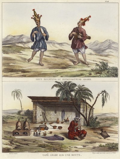 Kávé és bohócok Arábiában alkotó: French School