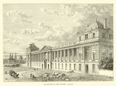 A Louvre oszlopcsarnoka alkotó: French School