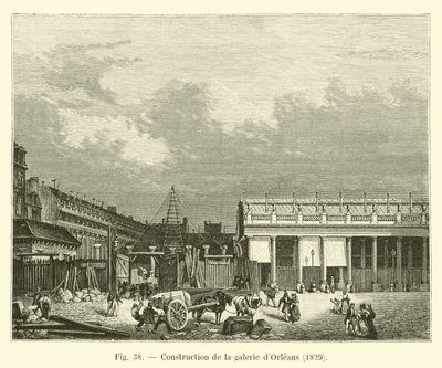 Az Orléans-i Képtár építése, 1829 alkotó: French School