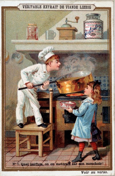 Főzni a sütőjében - chromo. Liébig alkotó: French School