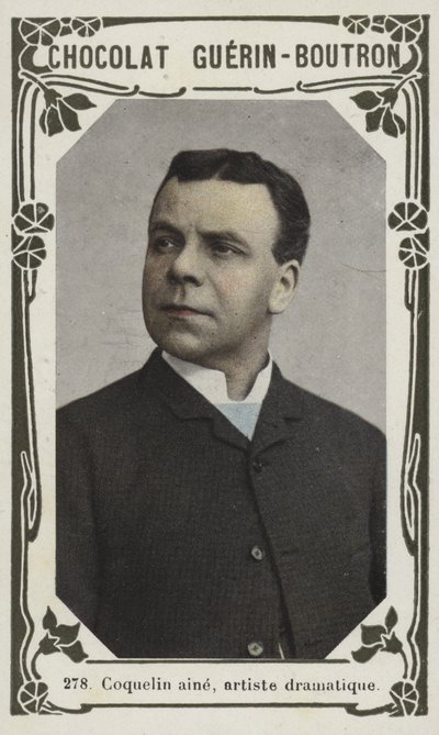 Coquelin aine, drámai művész (színes fotó) alkotó: French School