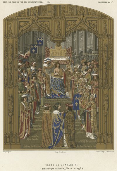 Károly koronázása VI alkotó: French School