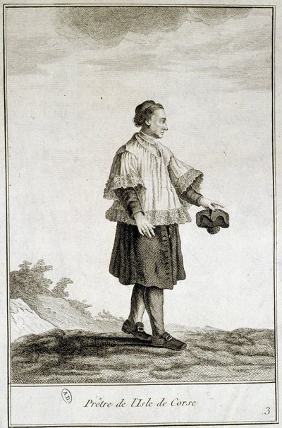 korzikai pap alkotó: French School