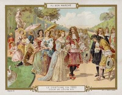 Jelmez 1600-ban - XIV. Lajos udvara alkotó: French School