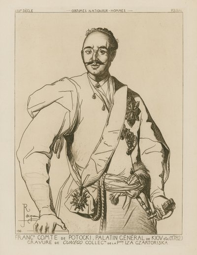 Potocki gróf, kijevi nádor (1782) alkotó: French School